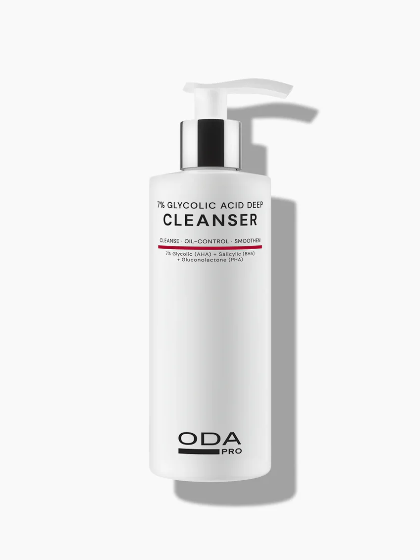 7% Glycolic acid deep cleanser
