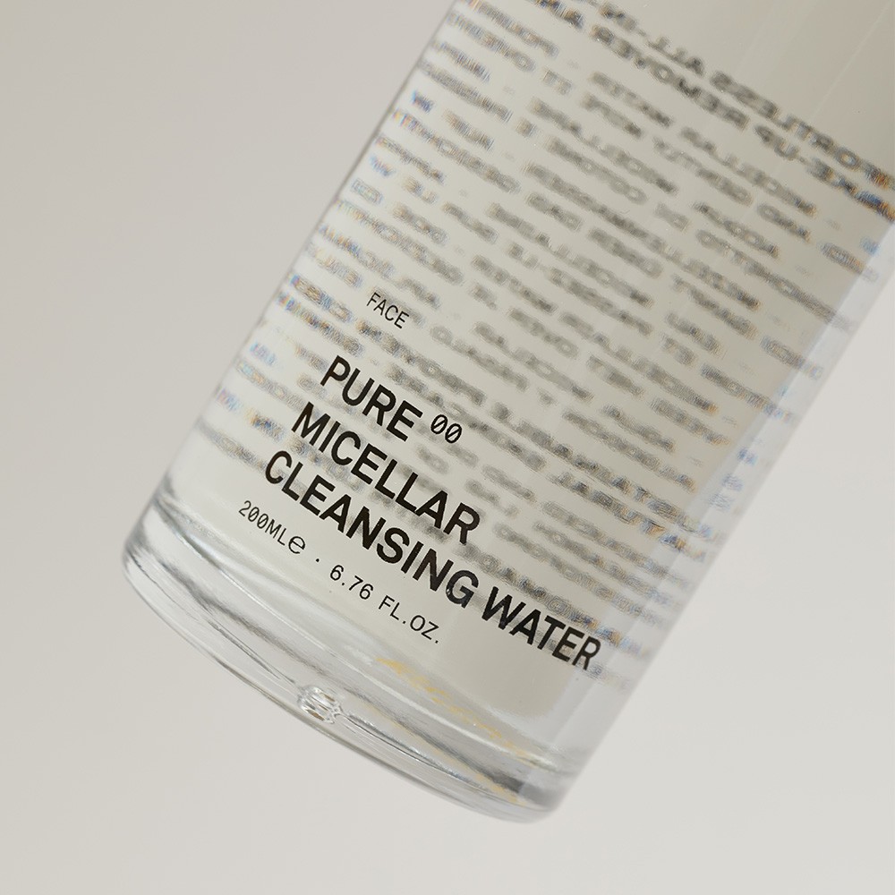 PURE MICELLAR CLEANSING WATER - 200 ml. - Billede 2